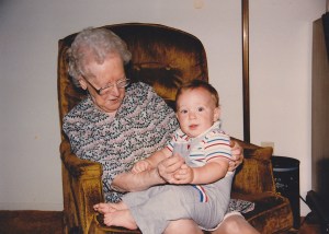 Philip and his great-grandmother