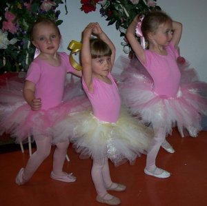 The very last first time ballet recital for Laurel -- which also turned out to be the very last ballet recital for Laurel.