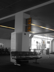 Waiting at LaGuardia