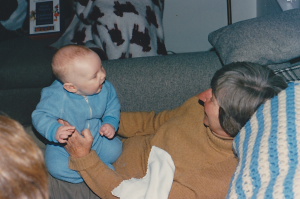 Sam and Mom -- 1990