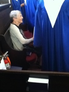 Jean Herst -- waiting to play