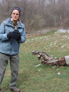 Artist David Harper talking about "Stacks" (Slow Art Day)