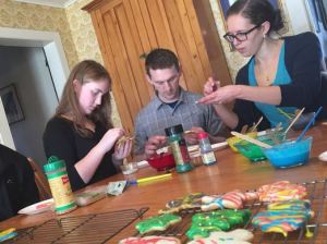 Decorating is a family affair