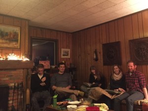 Look behind Philip's head. There's the Pledge!